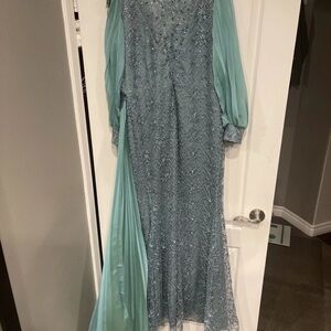 Elegant Women Clothing Long Luxury Dress For Wedding / Party